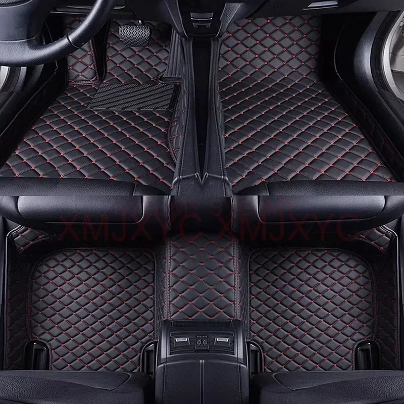Personalizado de Carro 3D Tapetes para BMW Série 6 G32 GT 2017-2023 7 Série E38 E65 E66 i7 Interior Acessórios de Couro Artificial