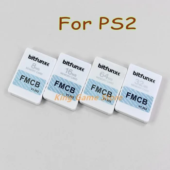 15pcs 8MB 16MB 32MB 64MB FMCB Cartão de Memória Free McBoot v1.953 do Playstation 2 PS2 Jogo de Console