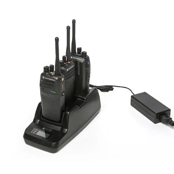 Mulit unidade carregador de 3 vias para walkie talkie e a bateria terno Motorola XPR7000 XPR6500 P8200/P8268/P6500/P8260/P8800/DP3600/DP3601