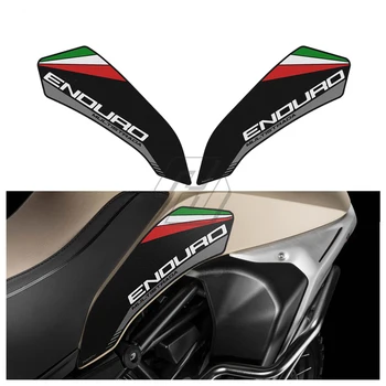 Para a Ducati Multistrada Enduro 1200 1260 V2 V2S Adesivo Motocicleta Anti-slip do Lado do Tanque de Almofada de Proteção de Joelho de Aderência do Tapete