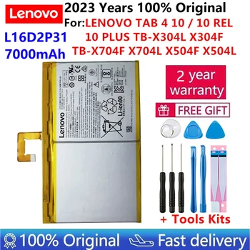 100% Original Novo Bateria Para Lenovo Tab4 Guia 4 10 / 10 REL / 10, ALÉM da TB-X304L X304F TB-X704F X704L X504F X504L 7000mAh Batteria