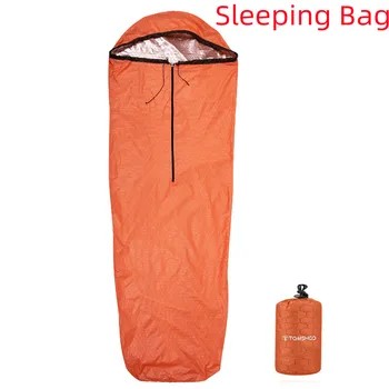 Atividades Ao Ar Livre Caminhadas Camping, Saco De Dormir Impermeável, Leve, Quente De Emergência Saco De Dormir De Vida Cobertor, Saco De Dormir