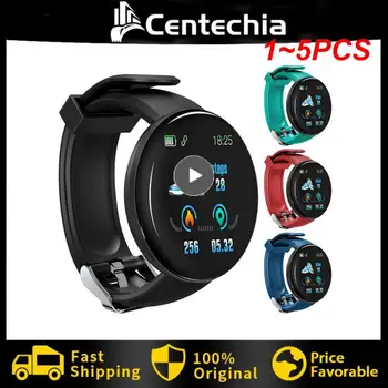 1~5PCS Smart Watch Homens Mulheres Smartwatch da Pressão Arterial à prova d'água Digital Relógios Esportes Fitness Tracker Assistir para assistir