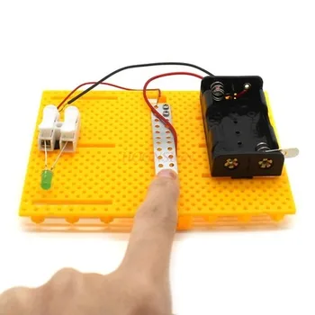 experiência física de equipamentos de Iluminação transmissor gizmo fazer artesanal de diy pacote de material de circuito simples de conhecimento da aprendizagem