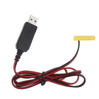 Universal de 1,5 V LR03 AAA Eliminadores de Substituir 1pc 1,5 V AAA para o DIODO emissor de Luz de Brinquedo Eletrônico Fonte de Alimentação USB