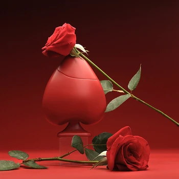 Coração vermelho Aromaterapia Vela, Decoração do Dia dos Namorados Casamento de Amor Fragrância