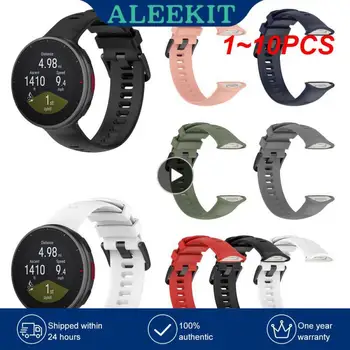 1~10PCS Durável Pulseira Delicada Design de Silicone Esporte Ajustável Pulseira Pulseira de Cinto para Polar Vantage V Smartwatch