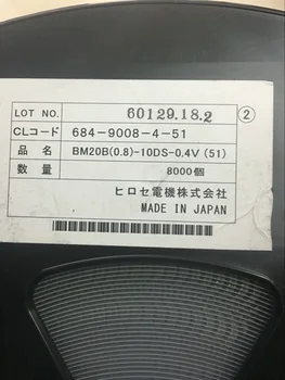 30pcs original novo Conector BM20B (0.8) - 10DS-0.4 V (51)