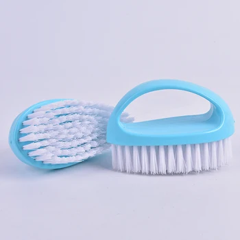 1PC Plástico Portátil Candy Color Domésticos de Limpeza da Escova de Lavar roupa Srubbing Tapete Colcha Roupas de Pano