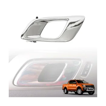 Frente Direita maçaneta da Porta Interior AB3921970AB para Ford Ranger Wildtrak Hi-Piloto 2012-2018 Chrome Interior da Porta da Mão de Montagem